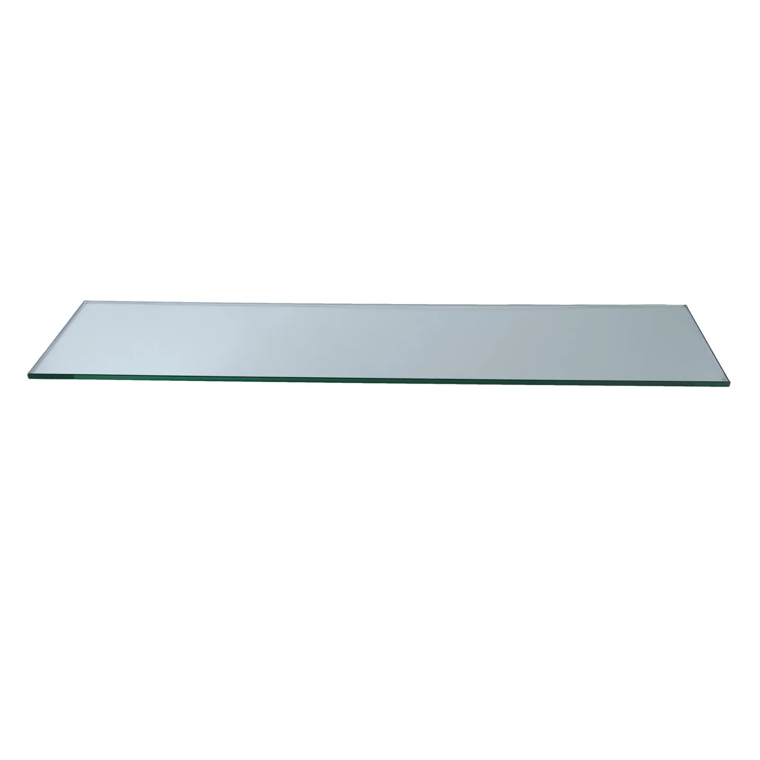 10" x 21" Rectangle Tempered Glass