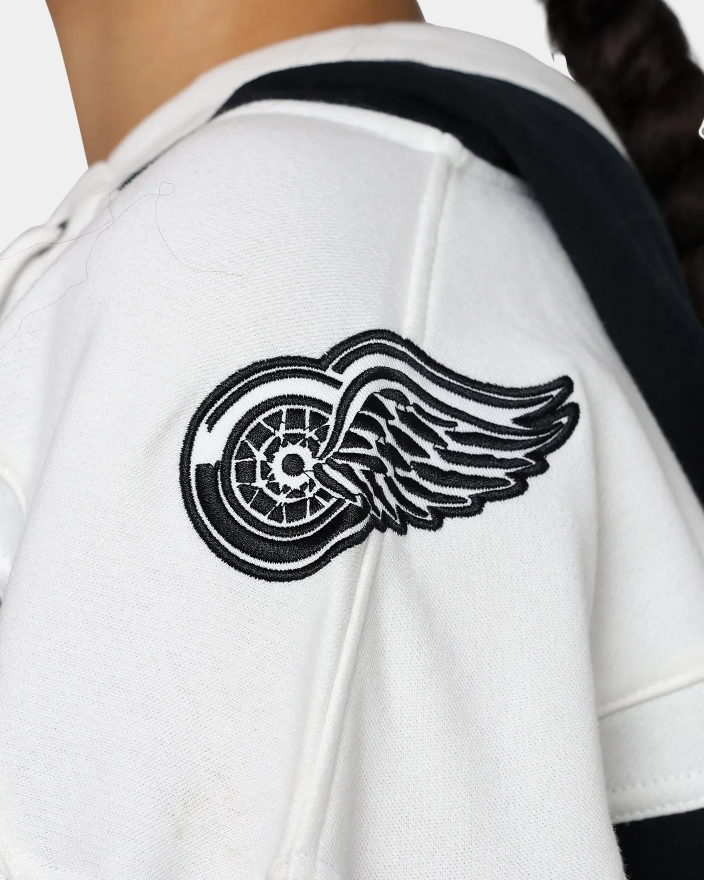 47 Brand Detroit Red Wings Superior Lacer Hoodie Jet Black