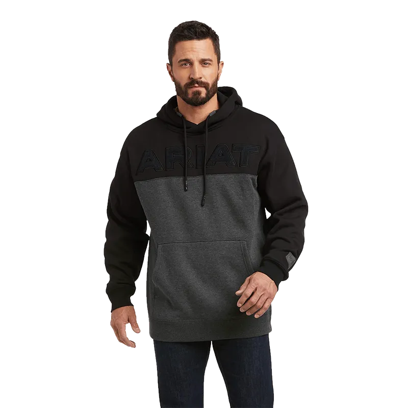 Ariat Men's Lifted Chenille Black Hoodie Sweatshirt