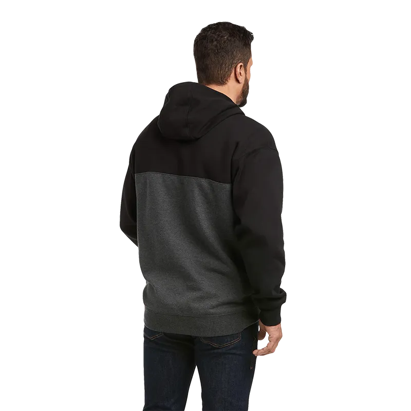 Ariat Men's Lifted Chenille Black Hoodie Sweatshirt