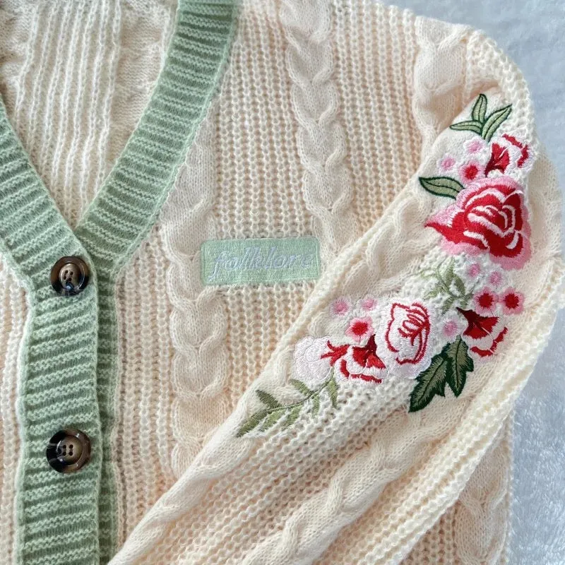 Betty’s Cream Floral Cardigan