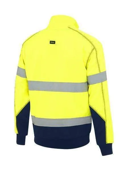 Bisley Taped Hi Vis Fleece Pullover With Sherpa BK6987T