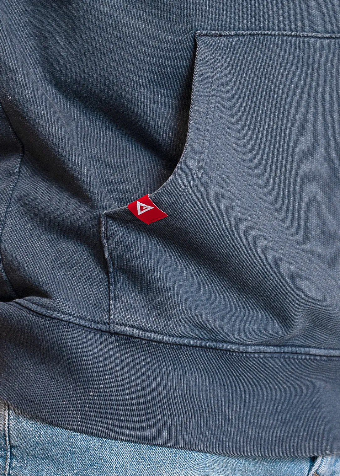 Blueprint Pocket Hoodie - Vintage Ink