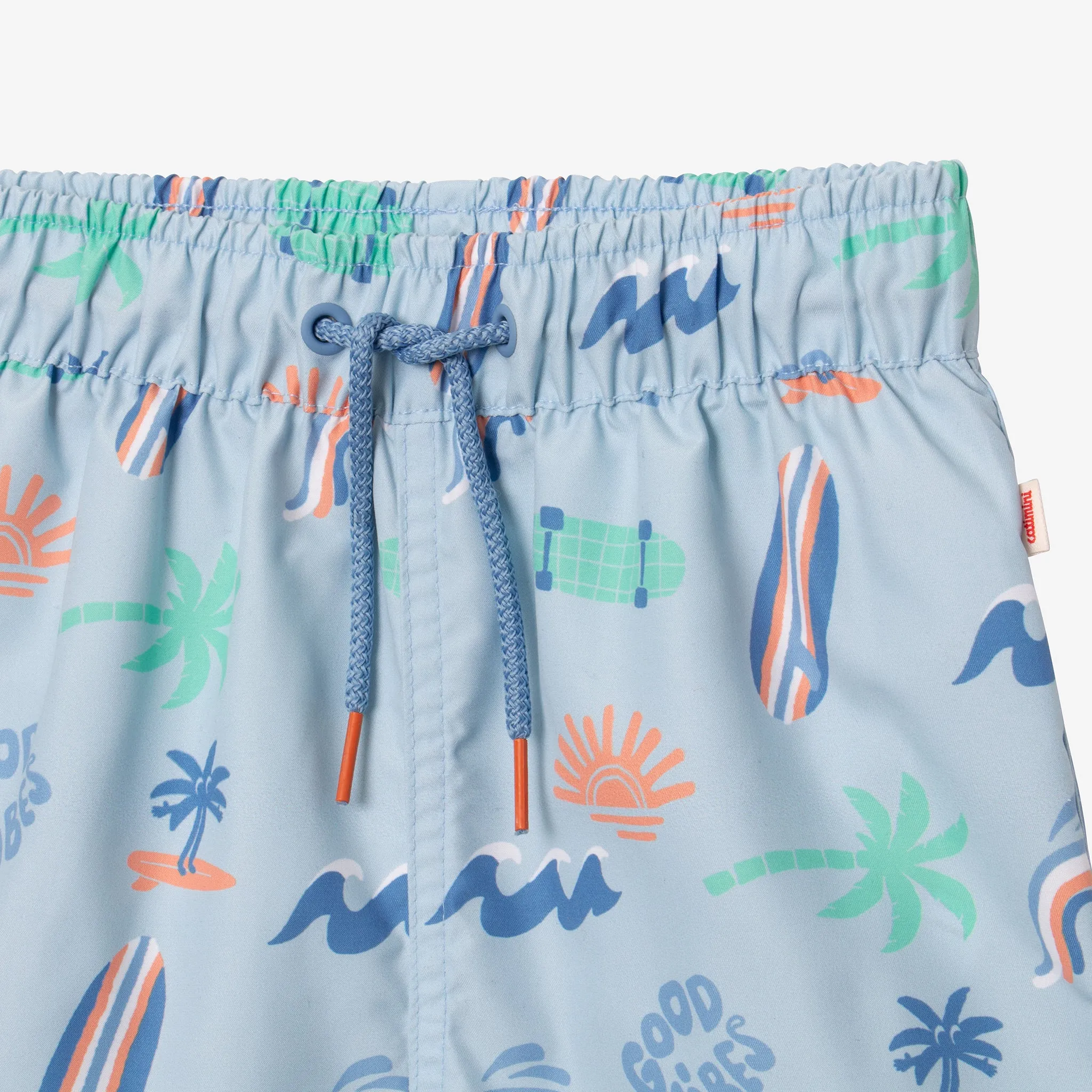 Boys' blue swim shorts