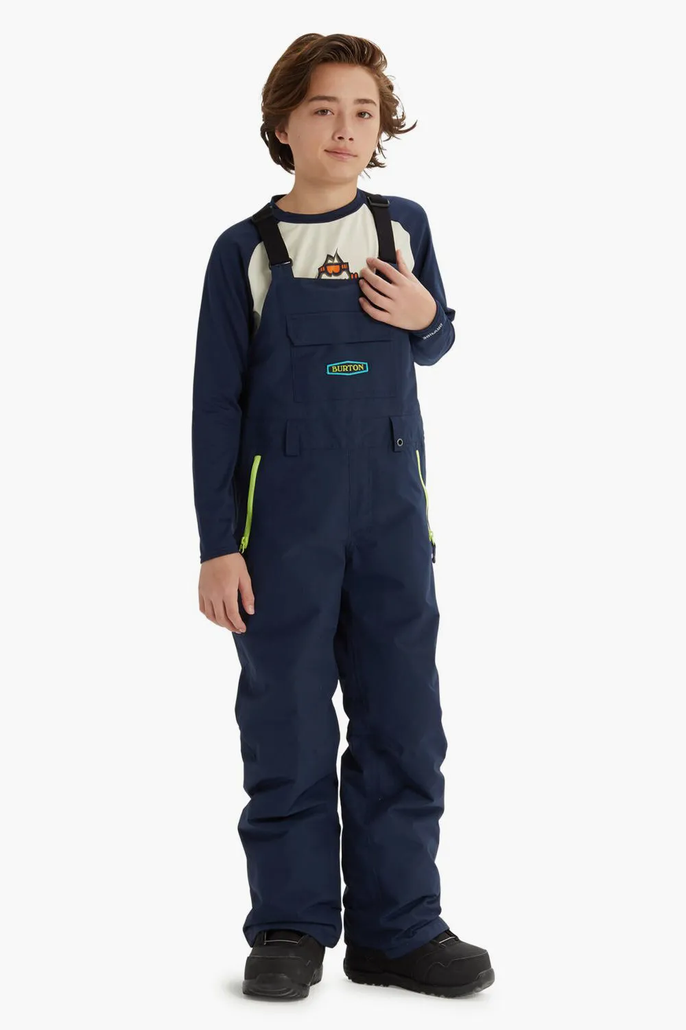 Burton Kids Skylar Bib Pant - Dress Blue (Size 10/12 left)