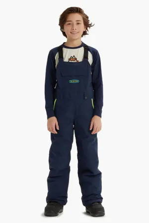 Burton Kids Skylar Bib Pant - Dress Blue (Size 10/12 left)