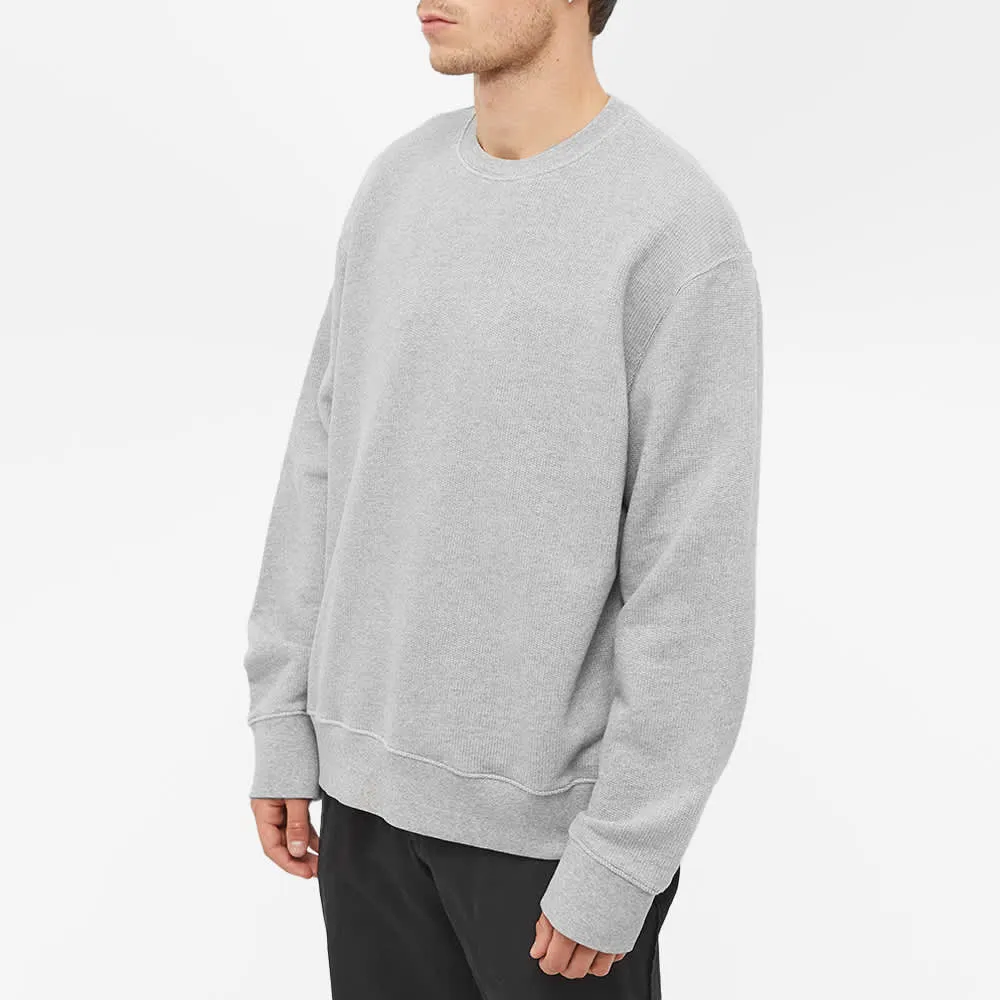 Folk Boxy sweatshirt, light gray