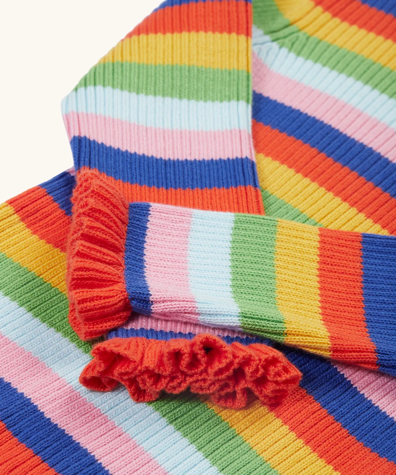 Frugi Zoe Knitted Jumper - Retro Stripe