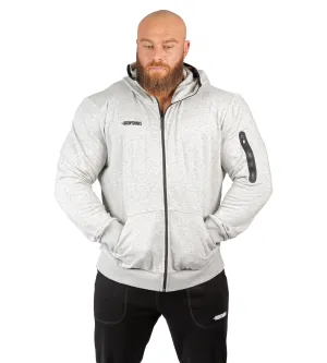 Fusion Zipper Hoodie II - Polar Grey