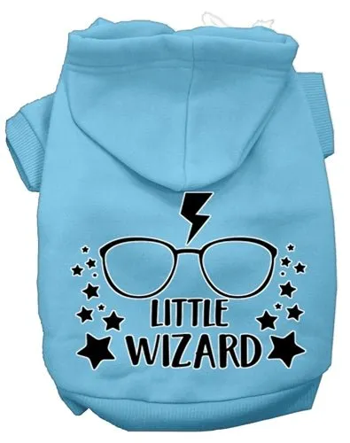 Little Wizard Screen Print Dog Hoodies in Many Colors