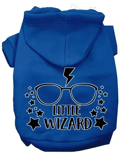 Little Wizard Screen Print Dog Hoodies in Many Colors