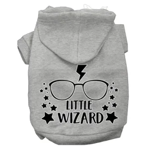 Little Wizard Screen Print Dog Hoodies in Many Colors