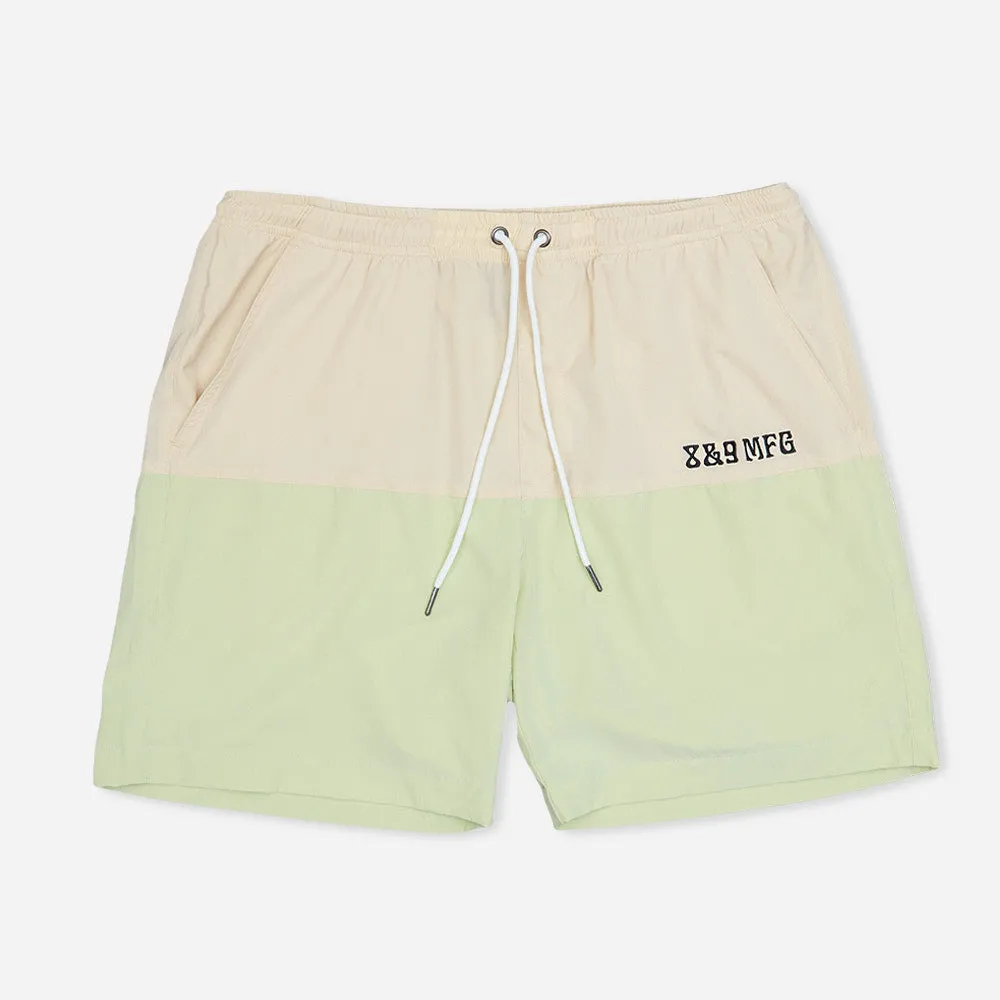 Mas Fresco Nylon Short Sand Mint