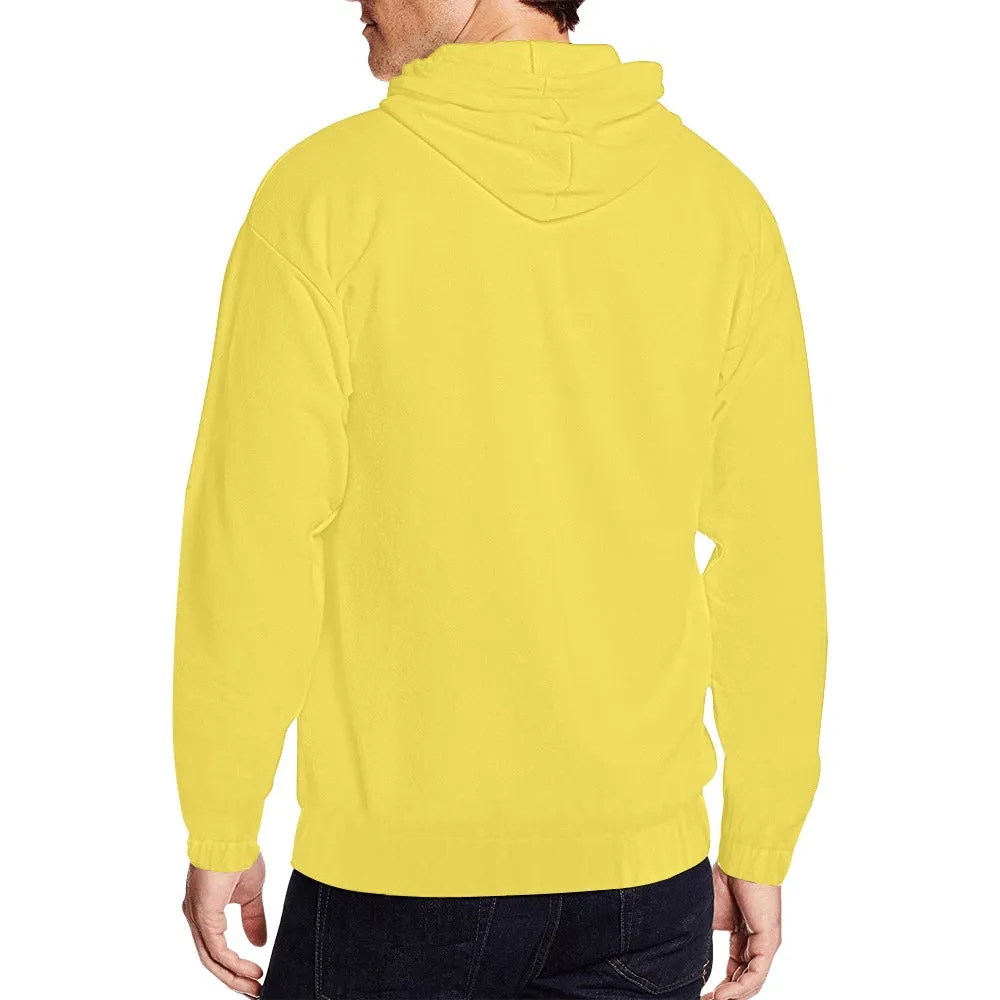 Men's Classic Zip Hoodie - Yellow