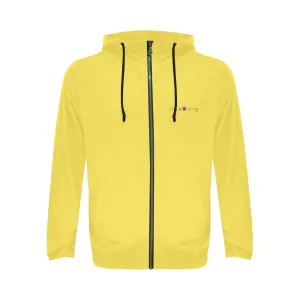 Men's Classic Zip Hoodie - Yellow