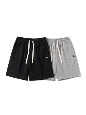 Men'S Solid Cropped Shorts