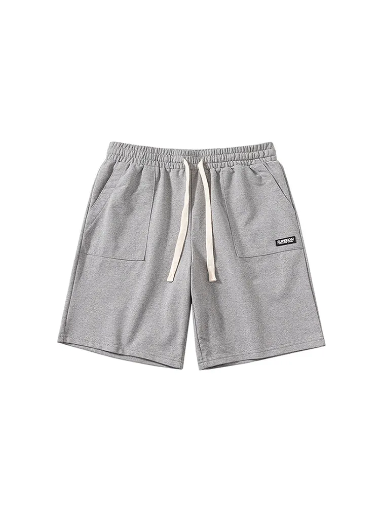 Men'S Solid Cropped Shorts