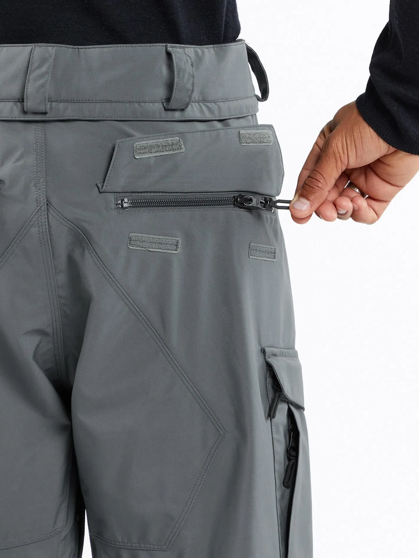 Mens Stone Stretch Gore-Tex Pants - Dark Grey