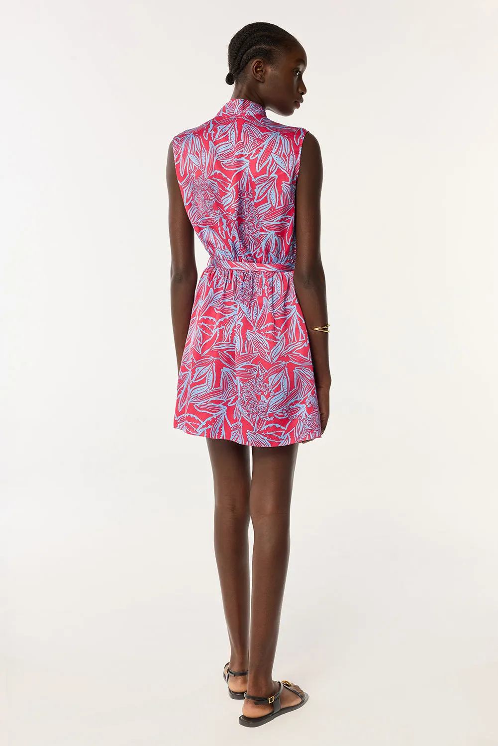 Mini Dress Clea - Pink Pop Tiger