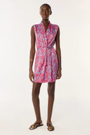 Mini Dress Clea - Pink Pop Tiger