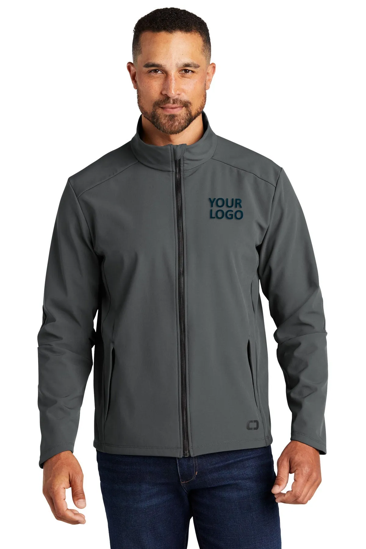 OGIO Commuter Custom Soft Shell Jackets, Diesel Grey