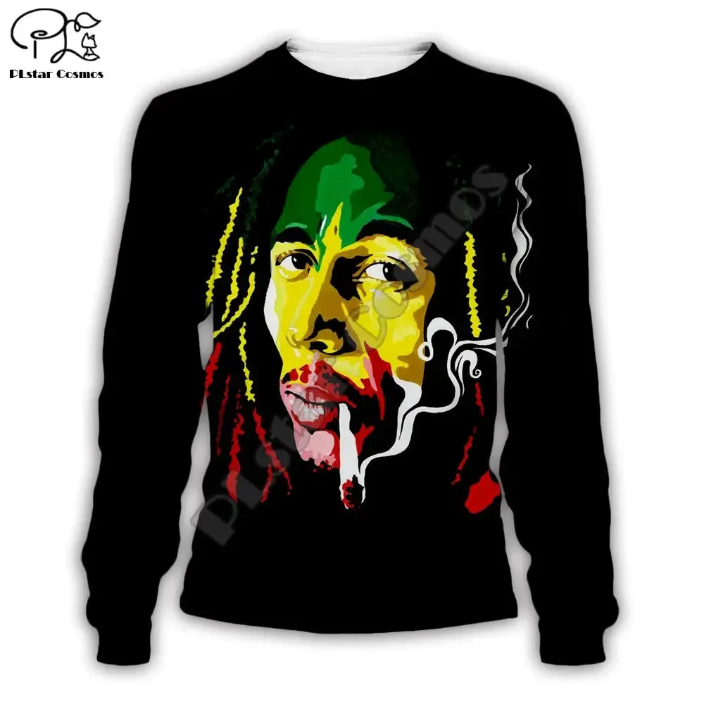 PLstar Cosmos Reggae Bob Marley Tracksuit 3D Printed Hoodie/Sweatshirt/Jacket/Men Women Hiphop Casual New Fashion Style-5