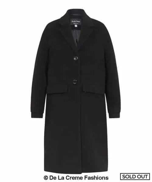 (PRE-ORDER) Womens Wool Blend Winter Warm Knee Length Coat