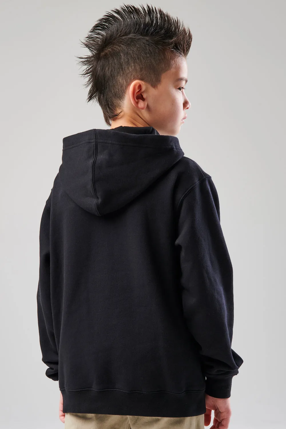 RS Classics Youth Pocket Hoodie - Black