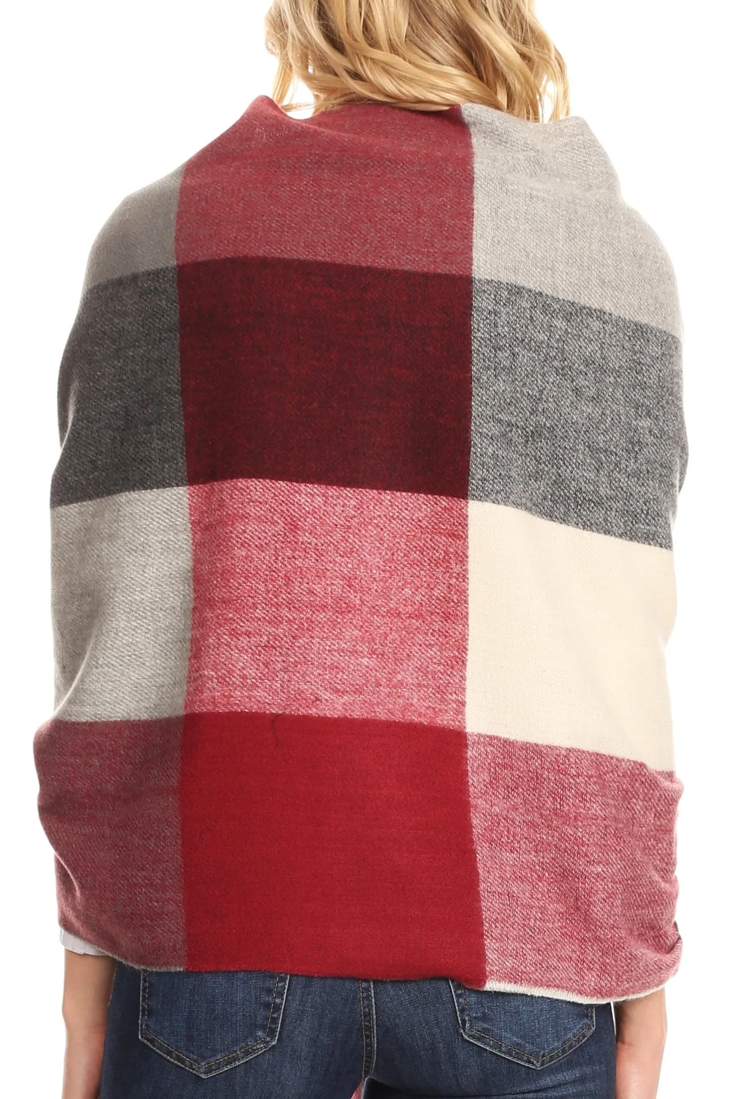 Sakkas Martinna Women's Winter Warm Super Soft and Light Pattern Shawl Scarf Wrap