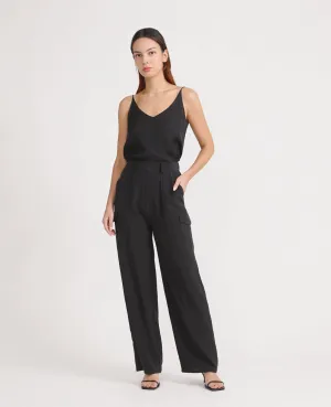 Silk Cargo Pant