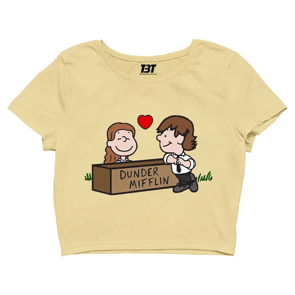 The Office Crop Top - Jim & Pam