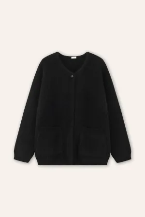 TONG yak wool jacket (Black)